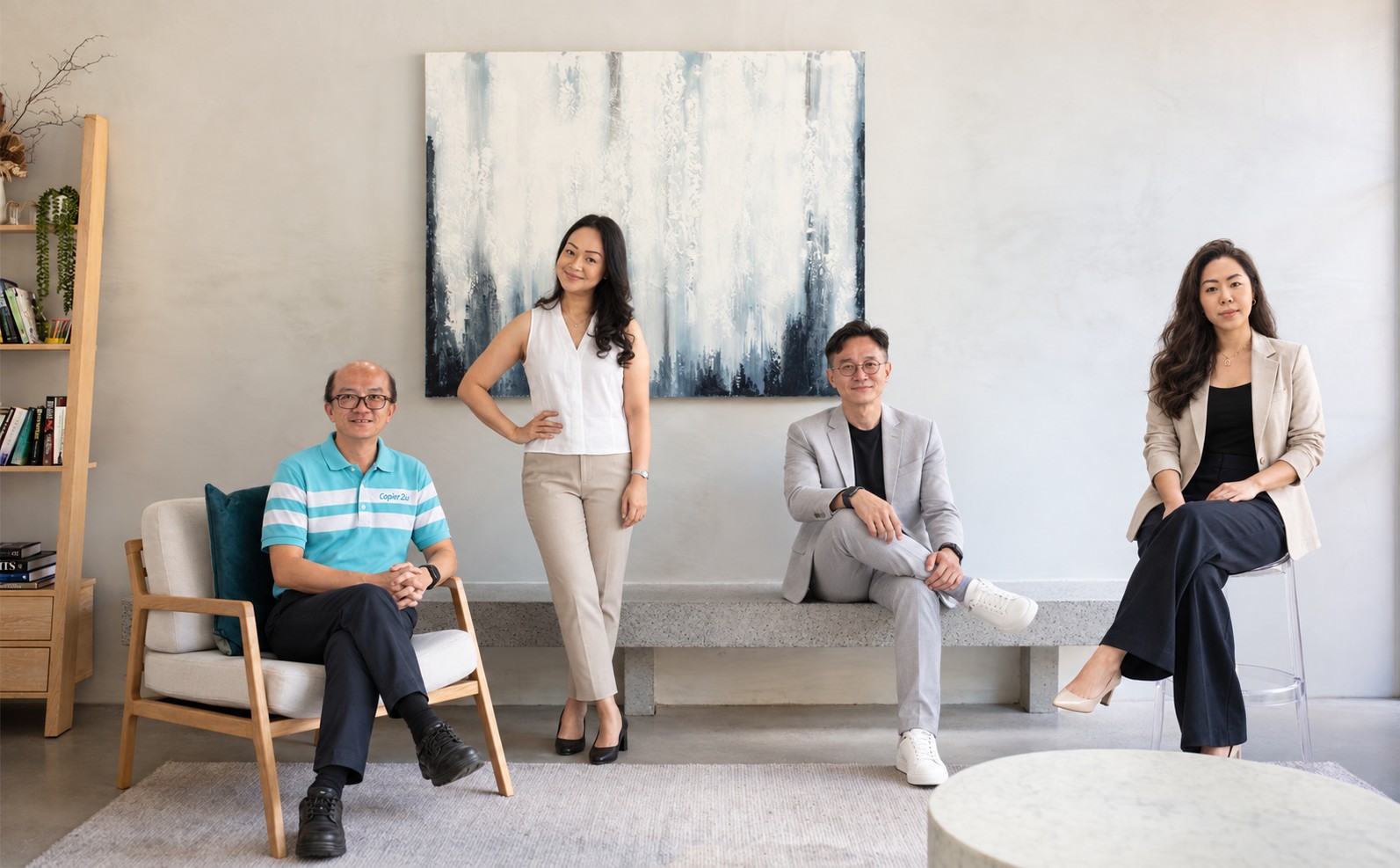 Copier2U executive leadership and management team in Petaling Jaya Malaysia